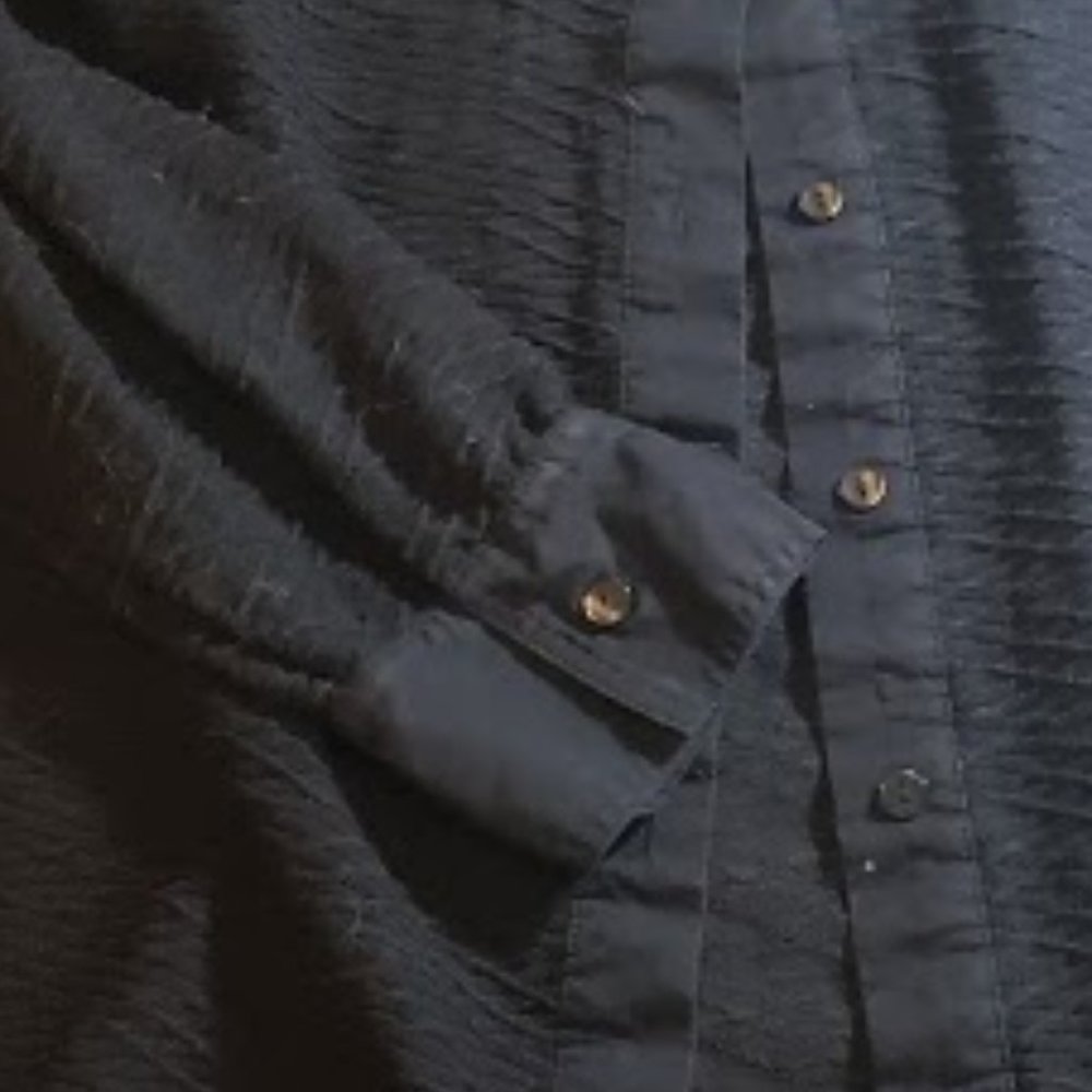 Avenue Stretch Black Ribbed - Picture 3 of 5